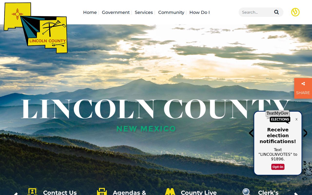 Lincoln County court docket research on the Lincoln County official website