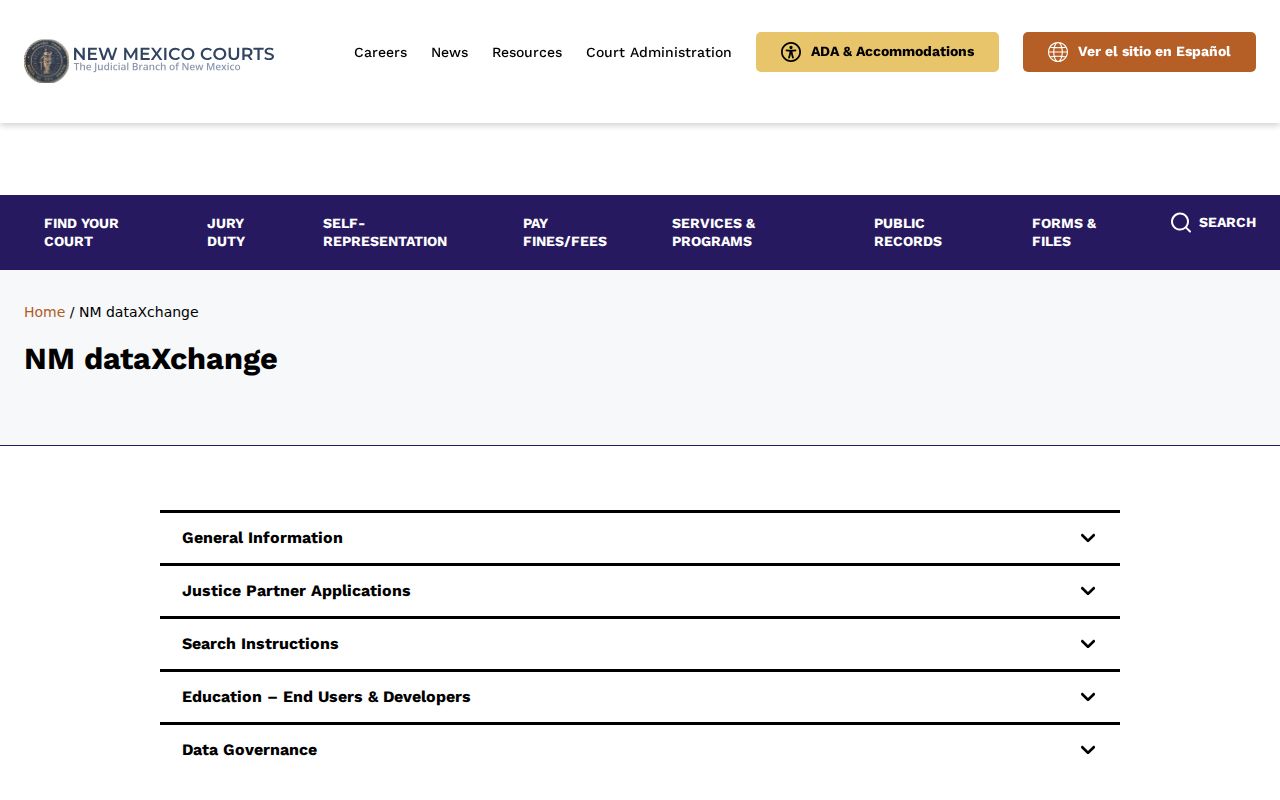 Lincoln County court docket transparency context on New Mexico Judiciary dataXchange